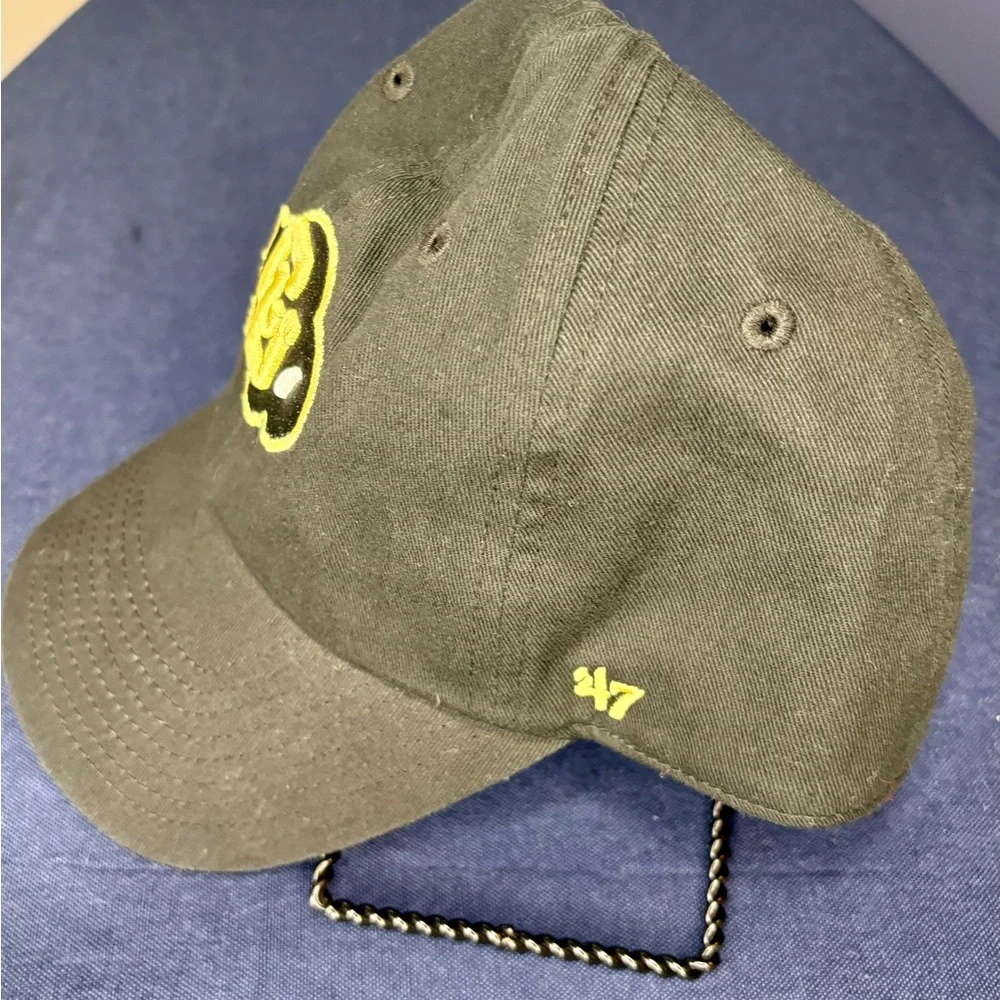 Black and Yellow CU Buffalo Embroidered Baseball Cap